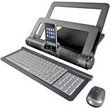 Lifeworks Technology iHome iStand Media Center Bundle with Wireless Keyboard and Wireless Laser Mouse (Black)