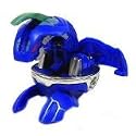 Bakugan Evolved Blue Delta Dragonoid II - Chrome Ring - Loose
