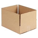 UNIVERSAL OFFICE PRODUCTS Corrugated Kraft Shipping Carton, 10w x 12l x 3h, Brown