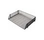 HM10111 Spaceworx Mesh Side-Loading Letter Tray Black 10111