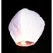 10 Stk HIMMELSLATERNE SKYBALLON SKYLATERNEN Wei� Mit SCHWER ENTFLAMMBAREM PAPIER