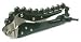 Westward 1MUE6 Adjustable Pipe Cutter, 10 in