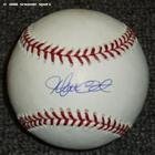 Matt Clement Autographed Baseball COA Mounted Memories
