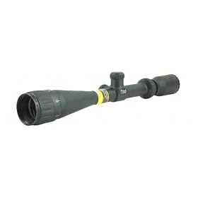 BSA Optics Contender Rifle Scope 4-16X 40 Duplex Matte 1 4 Sun Shade Adjustable Objective, TT... by BSA