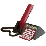 Bang & Olufsen BeoCom 2500 Telefon draht.Komf. 121Nr.LCD terracotta