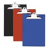 Nature Saver / Plastic Clipboard, 1 Cap, 8-1/2x12, Blue / NAT01542