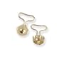 14k Yellow Gold Earquilizer� Standard Earnut for standard Stud, Ball, Post with friction back earrings
