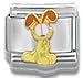 Search : CASA D' ORO Garfield the cat # 002 Licensed Authentic Italian Charm CHARM Aleegold