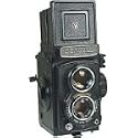 Seagull GC-105 Medium Format Twin Lens Reflex (TLR) Camera with Built-in 75mm f/3.5 3 Element Lens