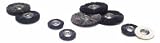 UNMOUNTED BB BRUSH 1" DIAMETER MEDIUM 1/8" ARBOR HOLE BULK BOX OF 144