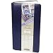 Webway Model 64, Expandable Classic Portrait Album with Solid Blue Covers, Holds 24 4