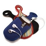 Built NY Electric Pocket Small Stripe,Machine Washable and stain resistant,Attaches like a luggage tag to belts, backpacks, handbags, etc.