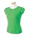 Women's Scoop Neck T-Shirt with Puff Sleeves