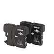 Brother LC612PKS Ink Cartridges - 2 Pack (Black)