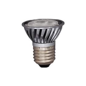 LED 35 Watt Halogen Bulb Replacement - 3 x 1 Watt Cree LED with screw in base - PAR16 Color: Natural White View Angle: Narrow Spot