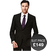 Ultimate Performance Slim Fit Pure Wool 2 Button Jacket
