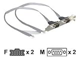 DELOCK MBz Delock Dual ComPort Kabel 2mm Buchse