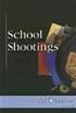 At Issue Series - School Shootings (hardcover edition) (At Issue Series)