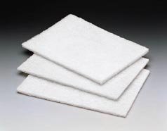 Scotch-Brite Light Duty Cleansing Pad. Off-White, 6x9, 20 Cleansing Pads/Pack, 3 Packs/Case.