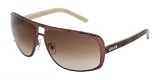 DOLCE & GABBANA D&G 6050 DD 6050 321/87 BLACK AVIATOR SHADES SUNGLASSES