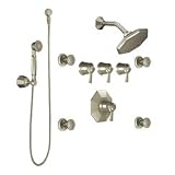 Moen Showhouse S546BN Felicity Exacttemp 3/4 Vertical Spa Set, Brushed Nickel