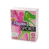 [5 pack = 80 tampons] Playtex Sport Tampons Super Unscented, 16 ct each