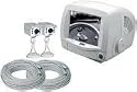 Jwin Jvtv2042 5 1/2'' B&W Security Monitor With 2 Infrared Cameras