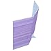Cats Rule 00497 Reversible Litter Screen - Sunset Sky/Blue  White Stripe