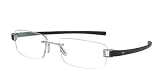 Tag Heuer - TAG HEUER 7104 001 BRUSHED BLACK RIMLESS TITNAIUM EYEGLASSES