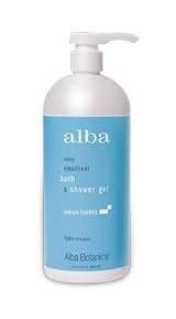 Alba Botanica Very Emollient Bath & Shower Gel, Midnight Tuberose 32 fl oz