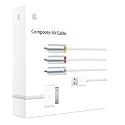 Apple - MC748ZM/A - C&acirc;ble Composite AV pour iPod/iPhone/iPad