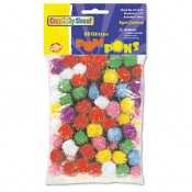 CKC8116 - Chenille Kraft 1/2 Multicolored Poms