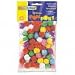 CKC8116 - Chenille Kraft 1/2 Multicolored Poms Image