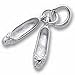 Ballet Shoes Charm - 10k Yellow Gold