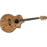Ibanez EW20ZWE EXOTIC WOOD SERIES Zebrawood Acoustic-Electric Guitar (Natural)