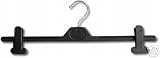 5 NEW WIDER CLIP TROUSER CLOTHES COAT HANGERS - to 39cm