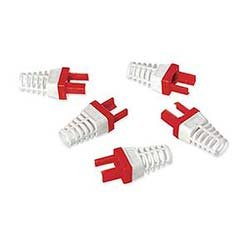 Platinum Tools EZ-RJ45 CAT6 Strain Reliefs, 50PC - Red