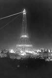12 X 18 Stretched Canvas Poster Eiffel Tower at Night