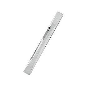 Stainless Steel Tie Clip Sterling Silver by