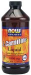 L-Carnitine Liquid - Citrus Flavor by NOW Foods - Mental Fitness (1000 mg - 16 oz Liquid)