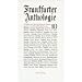 Frankfurter Anthologie. Gedichte und Interpretationen: Zehnter Band: BD 10