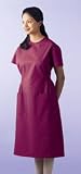 [Itm] Ciel Blue, 4XL [Acsry To]: SCRUB DRESS CIEL STEP-IN 2PKT 4XL . OVERLAP BACK... see description