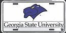 Georgia State University License Plate