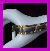 MAGNETIC THERAPY Unisex Link Bracelet reduces HAND PAINS