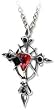 Betrayal Cross - Alchemy Gothic Pendant Necklace