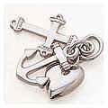 Childrens Toyshop  Jewelry : Faith Hope & Charity Charm