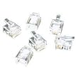 RJ11 6x4 Modular Plug for Flat Stranded Cable 10pk