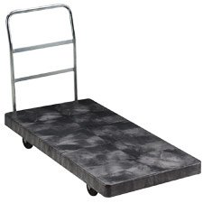 Utility Duty Platform Truck, 700 Lb Cap, 24x48, Gray