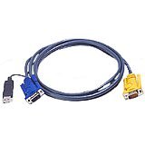 Aten Technology 2L5202UP 6-Feet PS/2 to USB Intelligent KVM Cable
