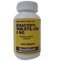Bisacodyl Tablets 5 Mg 1000